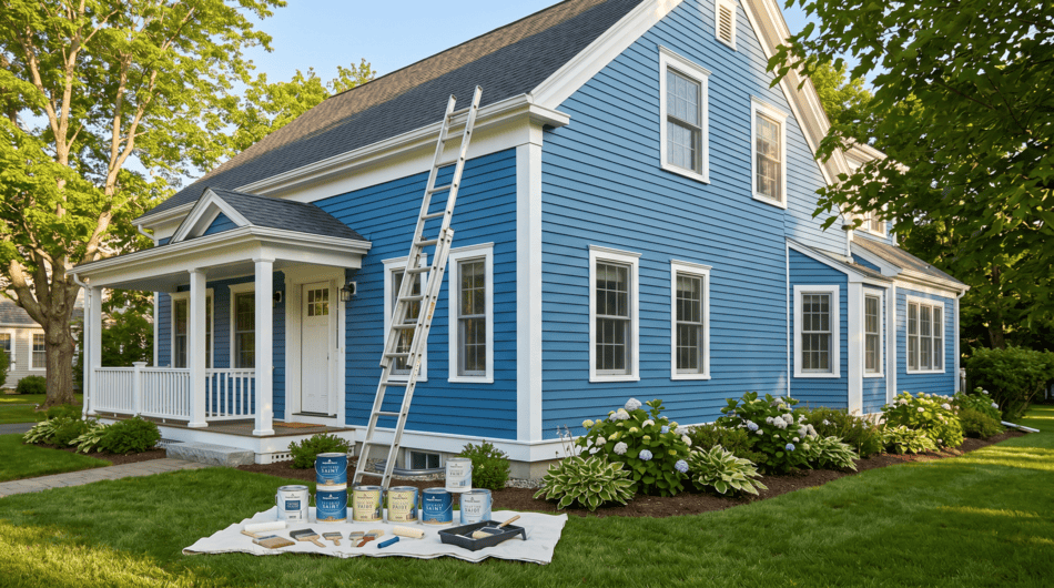 Exterior Painting in Framingham: How Weather Conditions Affect Your Paint Job